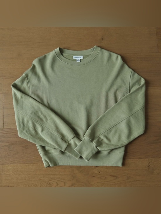 Frank & Oak Tops - Frank & Oak Women's Sage Green Crewneck Sweatshirt